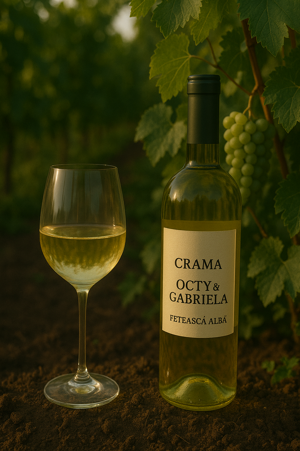 Crama Octy & Gabriela – Fetească Albă 0,75l / bax 6 sticle An 2022